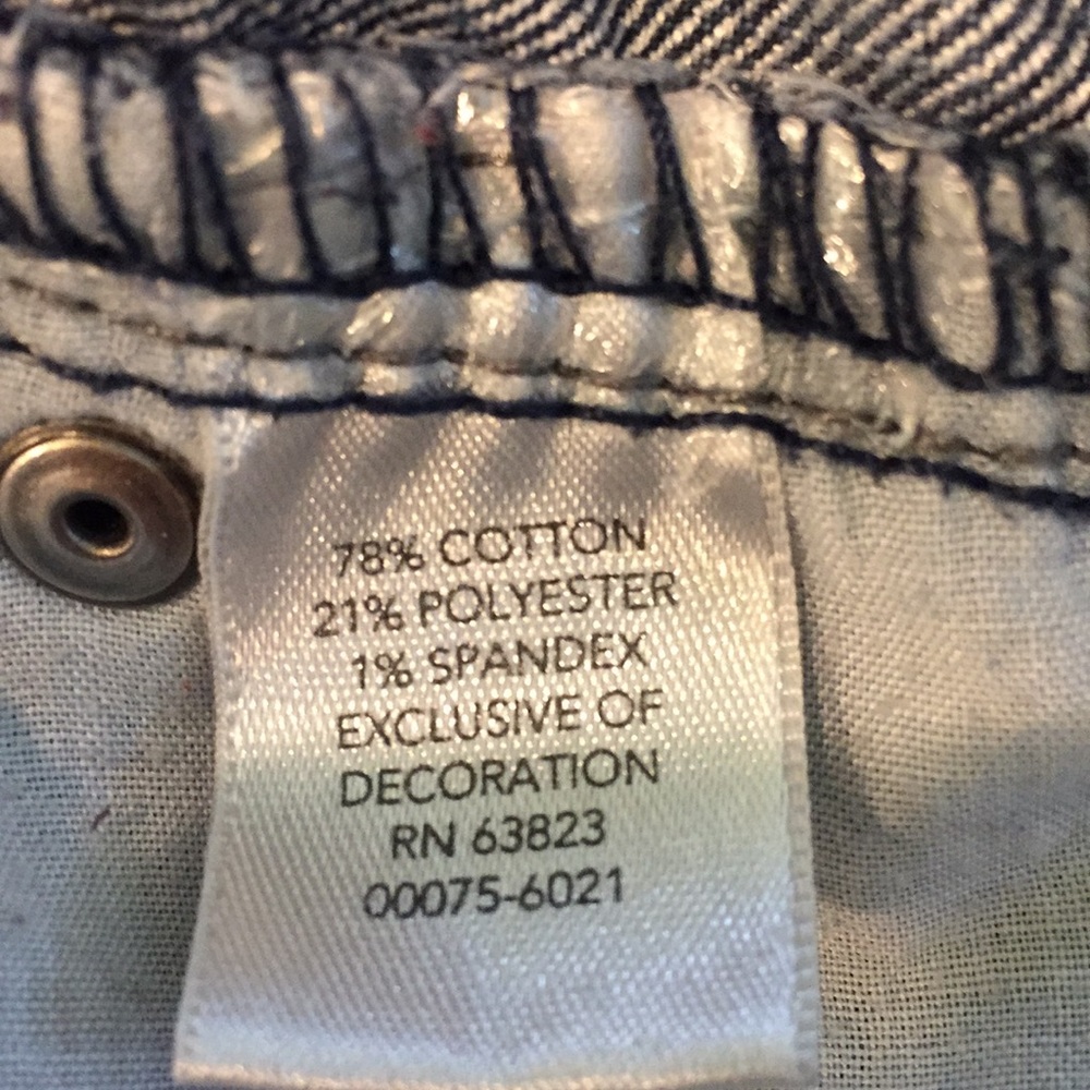 Christopher & banks bootcut embellished flap pocket jeans size 16 - Picture 5 of 6